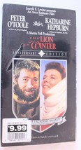 Lion In Winter VHS Tape Peter O&#39;Toole Katherine Hepburn Sealed New Old Stock S1A - £6.32 GBP