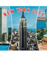 1980s New York City Postcard Continental World Trade Center Vtg Spain E8... - $41.15 CAD