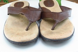 Born concept Sz 8 M Brown Flip Flop Synthetic Women Sandals - £15.78 GBP