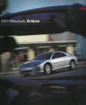 2001 Mitsubishi ECLIPSE coupe sales brochure catalog US 01 RS GS GT - $10.00