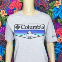 Men&#39;s PacSun Columbia Sandy Graphic T-Shirt Sportswear Size Medium Tee Shirt - £17.32 GBP