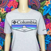 Men&#39;s PacSun Columbia Sandy Graphic T-Shirt Sportswear Size Medium Tee Shirt - £17.55 GBP