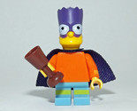 Bartman Bart Simpson The Simpsons Cartoon Custom Minifigure - £3.36 GBP