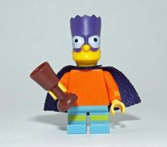 Bartman Bart Simpson The Simpsons Cartoon Custom Minifigure - £3.42 GBP