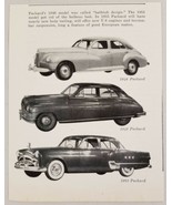 1954 Magazine Photo 1946, 1948 &amp; 1951 Packard Cars All 4-Doors - £7.67 GBP