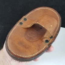 WW1 US Army Cavalry Horse Brush - Herbert Brush Company 1917 leather &quot;US&quot; - $52.99