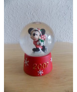 Disney 2007 JcPenney Mickey Mouse Christmas Mini Snowglobe  - £18.87 GBP