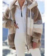 Women&#39;s Winter Coat Casual Teddy Jacket Warm Thick Fleece Faux Fur Coat ... - £60.46 GBP