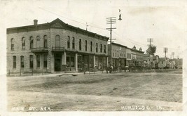 Humboldt  IA Main St Horses Wagons Stores  1911 RPPC Real Photo Postcard - $11.87