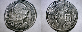 1748-H German States Montfort 1 Kreuzer World Coin - £55.94 GBP