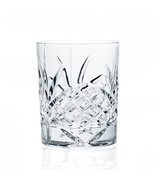 Godinger Dublin Crystal Double Old Fashion Whisky Juice Glass Set Of 4 - £40.15 GBP