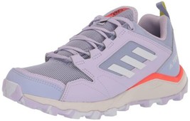 adidas Women&#39;s Terrex Agravic TR Trail Running Shoe, Violet Tone/White/Solar Red - £72.54 GBP
