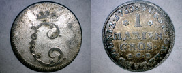 1759-ACB German States Brunswick-Wolfenbuttel 1 Mariengroschen World Coin - £39.95 GBP
