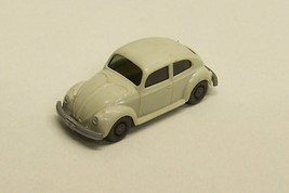 1950&#39;s VW Volkswagen HT bug beetle dealer Promo car plastic white Wiking - £19.65 GBP