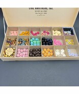 Lidz Brothers Original Box Vintage Buttons Sets More 100 Buttons - $951.78 MXN