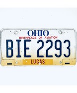  United States Ohio Lucas County Passenger License Plate BIE 2293 - £14.95 GBP