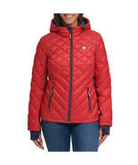 Tommy Hilfiger Women&#39;s Packable Jacket - Size Small - Red (Crimson) - NWT - £29.13 GBP