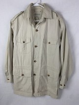 Vintage Banana Republic Safari Shirt Jacket Men&#39;s Medium Bombay Travel K... - £55.94 GBP