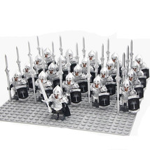 LOTR Gondor Royal Guard Spear Infantry Army Set 21 Minifigures - $27.78
