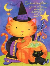Greeting Card Halloween &quot;Grandaughter - You&#39;re awesome,...&quot; - £1.19 GBP