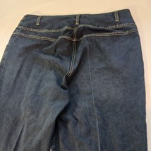 Gold Flava Womens Blue Jeans Denim Straight Leg Size Plus 20 Measured 38x28 image 9