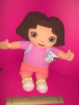 Dora The Explorer Cuddle Pillow Nick Nickelodeon Character Plush Toy Bac... - $23.74
