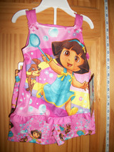 Dora the Explorer Baby Clothes 18M Infant Sleepwear Set PJ Pink Puppy Dog Pajama - £11.35 GBP