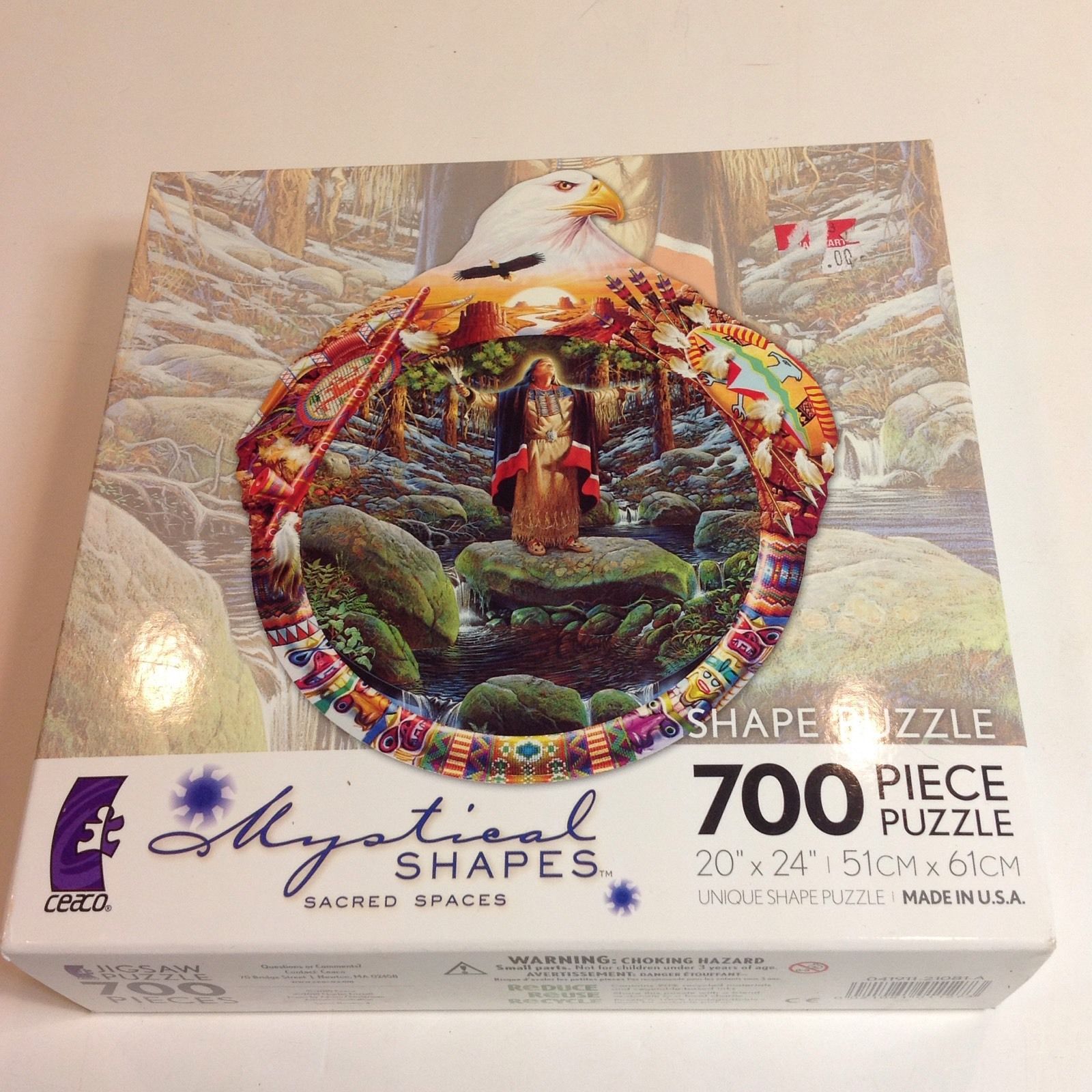 Mystical Shapes Voices of Spring Ceaco Jigsaw Puzzle 700 Pieces 20" x 24" Unique - $19.31