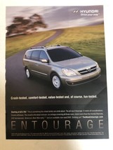 2006 Hyundai Entourage Print Ad pa7 - $7.91