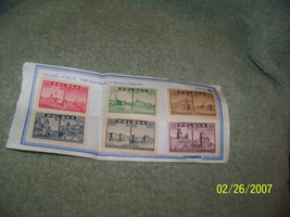set of }6} vintage world wide postage stamps { poland} - £5.99 GBP