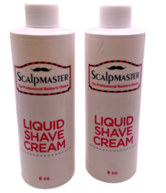 (2 pack) Scalpmaster Liquid Shave Cream, 8 oz - $28.16 CAD