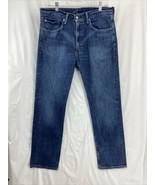 Vintage Levi&#39;s 505 34x32 Blue Regular Men&#39;s Denim Jeans Distressed Mexic... - $39.08 CAD