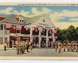 Gettysburg National Museum Linen Postcard - £7.89 GBP