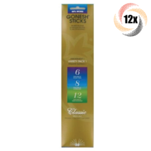 12x Packs Gonesh Incense Sticks Variety #6 #8 &amp; #12 Scents | 30 Sticks P... - £22.99 GBP