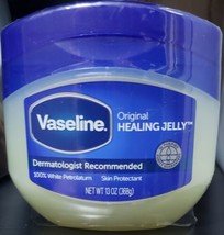 NEW Vaseline 100% Pure Petroleum Jelly Skin Protectant Healing  ONE BIG 13oz Jar - £9.32 GBP