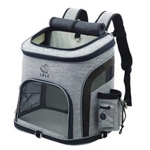 Travel Bag Pet Sports Dog Backpack Portable Collapsible Breathable Cattery - £52.35 GBP