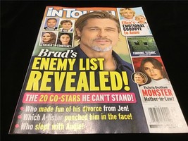 In Touch Magazine Aug 29, 2022 Brad&#39;s Enemy List Revealed! - £7.06 GBP