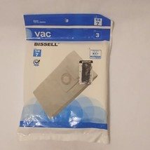 VAC 2 Pack Bissell Vacuum Cleaner Bags style 1/4 7 for  Lift-off, Powerforce NEW - £5.92 GBP