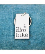 Eat Sleep Hike Keychain, Outdoors, Hiking, Travel, Outdoors - $10.95