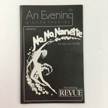 1971 An Evening Dinner Theatre &#39;No, No, Nanette&#39; Directed by Burt Shevelove - £14.69 GBP