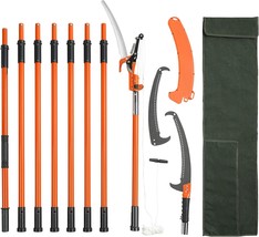 With Its Lightweight Eight Fiberglass Handles, The Vevor Manual Pole Saw... - $118.95