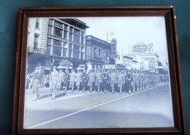 1940s Antique Wwii Soldier March Downtown Columbia Sc Photo Ritz Theater,Jeweler - £33.53 GBP