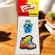 Vtg 2002 C&amp;D Visionary The Simpsons Puffy Stickers  - £8.84 GBP