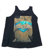 Hard Ten Hustle Black Tank Top Muscle Shirt US Large - $277.24 MXN
