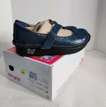 Alegria Shoes Womens 38 US 8/8.5 Sea Blue Mary Jane Dayna Slip Resistant... - $54.40