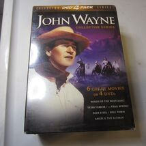 John Wayne The Signature Collection DVD 2004 4 Disc Set New Sealed Shelf... - $19.99