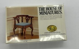 House of Miniatures Dollhouse Kit 40037 Chippendale Corner Chair Circa NIB - $12.19