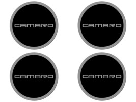 Camaro  - Set of 4 Metal Stickers for Wheel Center Caps Logo Badges Rims  - £19.90 GBP+