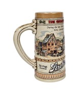Vtg Ceramarte Brazil Stroh&#39;s Brewery Beer Stein Heritage II 3D Design Ta... - $243.89 MXN