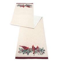 Beaded Cardinal Bird Table Runner 72&quot;L - $56.11